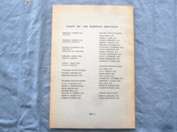 1956 SPRING PSYCHO THERAPY SOFTCOVER BOOK - ROBBINS INSTITUTE - K 299
