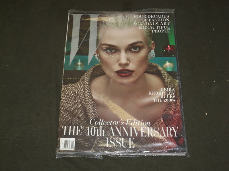 2012 NOVEMBER W MAGAZINE - KEIRA KNIGHTLEY COVER - 40TH ANNIVERSARY - B 3469