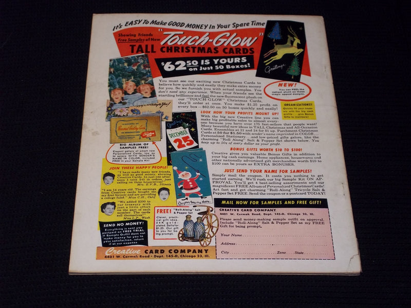 1956 AUGUST MOVIELAND MAGAZINE - DEBBIE & EDDIE FISHER FRONT COVER - E 13668