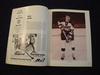 1972-1973 BOSTON BRAVES AHL HOCKEY PROGRAM - SP 3624I