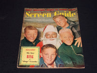 1949 DECEMBER SCREEN GUIDE MAGAZINE - SANTA CLAUS BING CROSBY & SONS - E 15391
