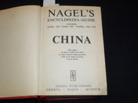 1979 NAGEL'S ENCYCLOPEDIA GUIDE FOR CHINA - NICE COLOR MAPS - KD 6263A