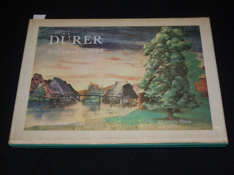 1973 DURER WATER COLOURS HARDCOVER BOOK BY WALTER KOSCHATZKY - R 711P