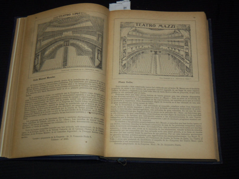 1928-1929 LIMA LA CIUDAD DE LOS VIRREYES - LIBRO PERUANO BOOK - KD 5994