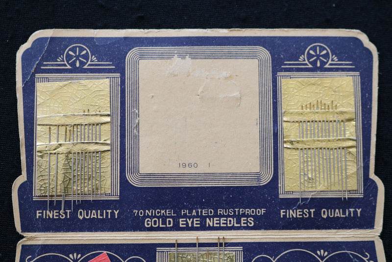 1960 A.J. BAYLESS MARKETS GOLDEN NEEDLES KIT - K 1934