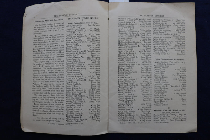 1918 MARCH 1 THE HAMPTON STUDENT MAGAZINE - VIRGINIA - K 787