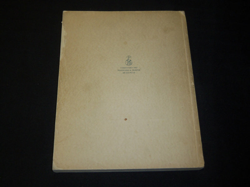 1929 SAMMLUNG JULIUS MODEL BOOK - BERLIN - GERMAN - NICE PRINTS - KD 5851
