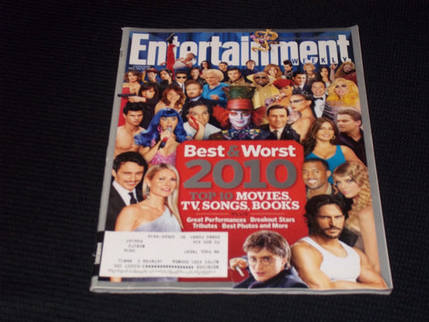 2010 DECEMBER 24 ENTERTAINMENT WEEKLY MAGAZINE - BEST & WORST 2010 - E 12340