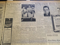1941 AUG 5 CLEVELAND NEWS NEWSPAPER - C. I. O BARS A. F. L AT ALUMINUM - NT 7400