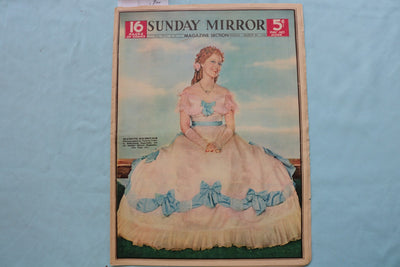 1938 MAR 20 SUNDAY MIRROR NEWSPAPER MAGAZINE SECTION-JEANETTE MACDONALD- NP 9075