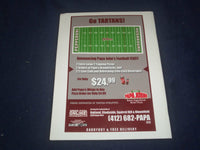 2005 SEP 17 CARNEGIE MELLON UNIV VS JOHNS HOPKINS UNIV FOOTBALL PROGRAM-ST 1951U