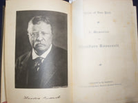 1919 A MEMORIAL TO THEODORE ROOSEVELT - STATE OF NY- HARDCOVER BOOK BY - KD 9098