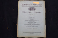 1935-1937 MICHIGAN ALUMNUS QUARTERLY REVIEW MAGAZINE - LOT OF 4 - O 3430