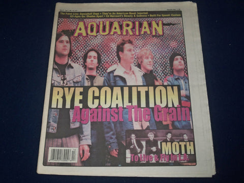 2002 MARCH 27-APRIL 3 AQUARIAN WEEKLY NEWSPAPER - RYE COALITION COVER - J 1104