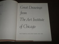 1985 GREAT DRAWINGS FROM THE ART INSTITUTE OF CHICAGO BOOK -GREAT PRINTS - D 239