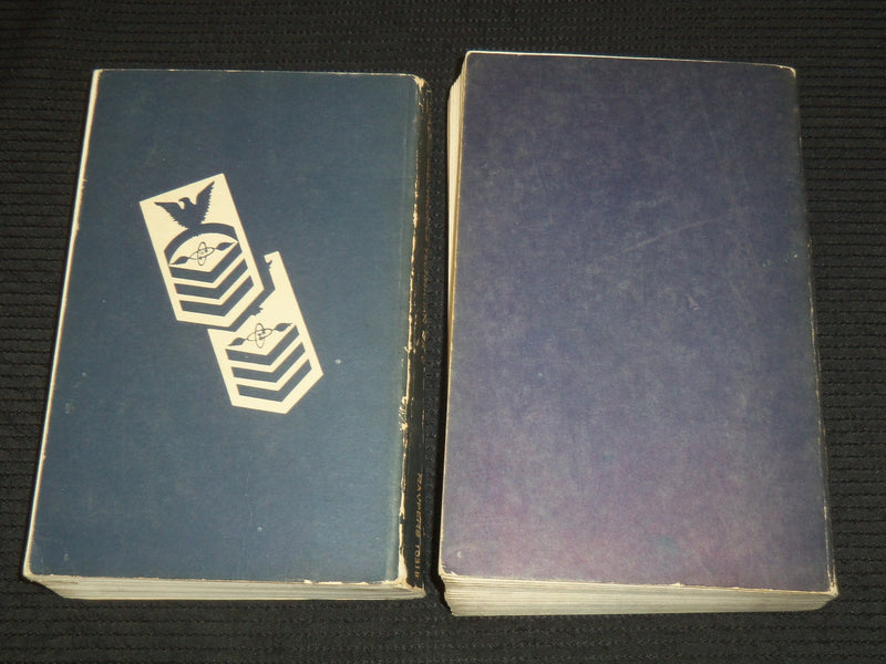 1955-1957 NAVY TRAINING COURSES - ELECTRONICS BOOKS LOT OF 2 - KD 4138