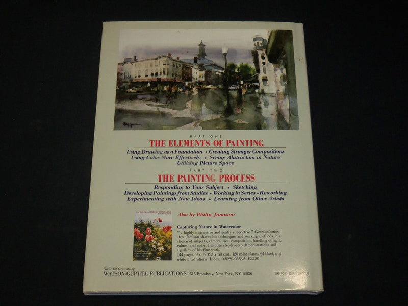 1984 MAKING YOUR PAINTINGS WORK HARDCOVER BOOK BY PHILIP JAMISON - I 1955