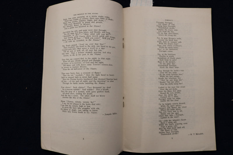 1919-1923 CONNECTICUT SCHOOL DOCUMENT - LOT OF 2 - SOFTCOVER - K 1500