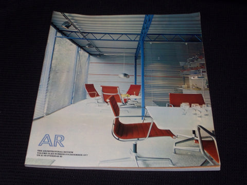 1977 DECEMBER ARCHITECTURAL REVIEW MAGAZINE - OXFORD COVER - E 2953