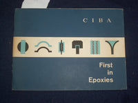 1960'S FIRST IN EPOXIES - CIBA - CATALOG - J 9764