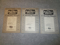 1948-1955 THE VOLUNTEER CHOIR MONTHLY MAGAZINE - LOT OF 14 - J 6283