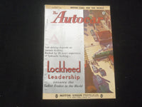 1946 NOVEMBER 1 THE AUTOCAR MAGAZINE-BRITISH CARS FOR THE WORLD -BRITISH- J 7829