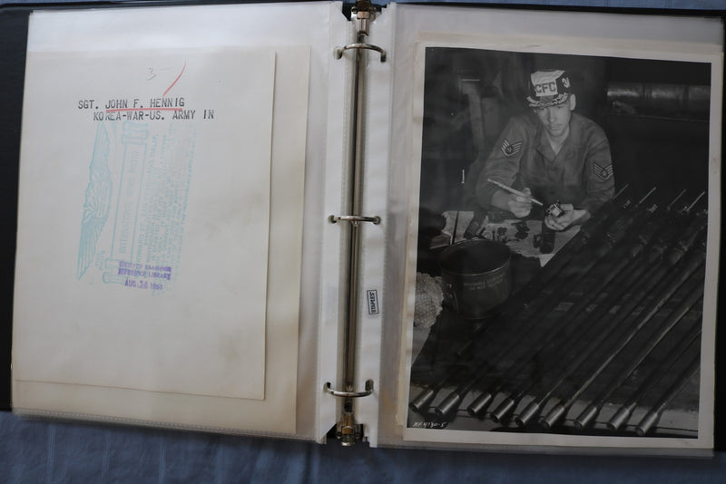 KOREAN WAR ORIGINAL NEWS PHOTOS ALBUM - 33 PHOTOS - #18