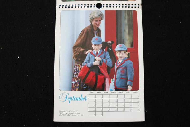 1991 THE WALES FAMILY ROYAL CALENDAR - K 2469