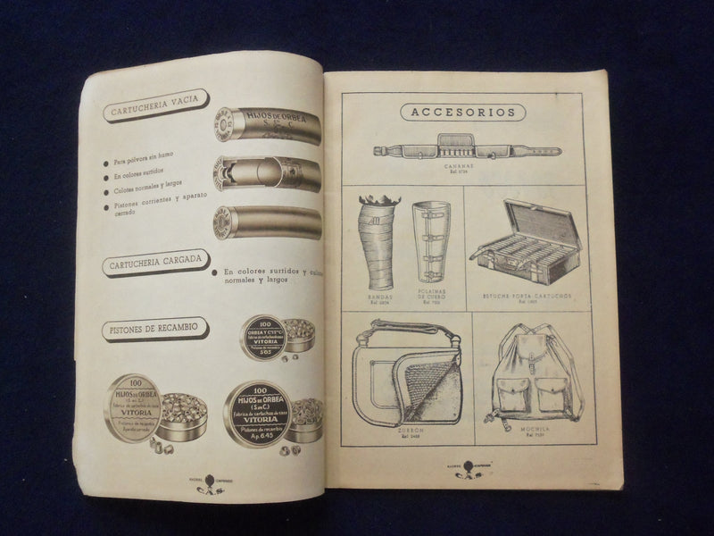 1947 COMERCIAL ANONIMA SUMINISTROS ARTICULOS PARA LA CAZA CATALOG-SPANISH-J 9384