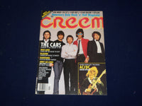 1982 MAY CREEM MAGAZINE - THE CARS COVER - SP 9624