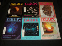 1989-1995 NATURE MAGAZINE LOT OF 30 ISSUES - NICE COVERS & PHOTOS - O 2804