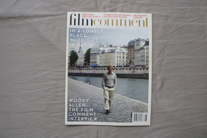 2011 MAY/JUNE FILM COMMENT MAGAZINE - OWEN WILSON COVER - E 24082