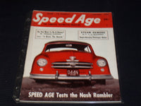 1952 JANUARY SPEED AGE MAGAZINE - NICE RACING FRONT COVER - E 2008