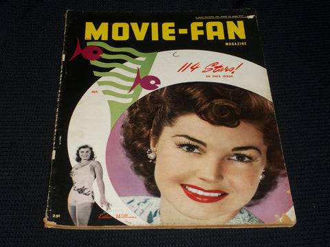 1946 OCTOBER MOVIE-FAN MAGAZINE - ESTHER WILLIAMS FRONT COVER - E 3655