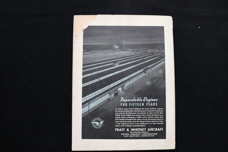1940 SEPTEMBER AERO DIGEST MAGAZINE - REPUBLIC GUARDSMAN FIGHTER COVER - B 1150F