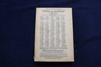 1922 CHEMICAL ABSTRACTS SEMI-MONTHLY MAGAZINE - LOT OF 25-COMPLETE YEAR - O 3381