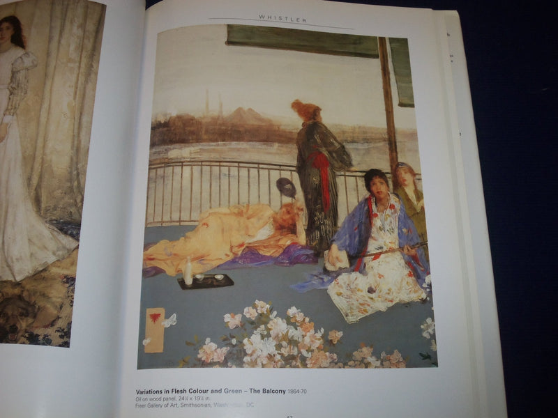 1997 JAMES MCNEILL WHISTLER BOOK BY MARIA COSTANTINO - GREAT PRINTS - KD 2732