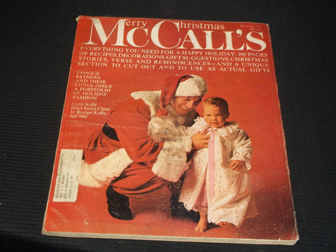 1965 DECEMBER MCCALL'S MAGAZINE - CHRISTMAS ISSUE FRONT COVER - E 1184