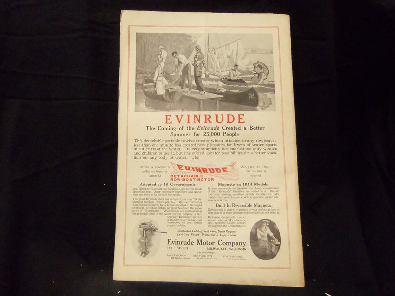 1914 FEBRUARY 5 LESLIE'S WEEKLY MAGAZINE - GREAT PHOTOS & ADS - ST 1264