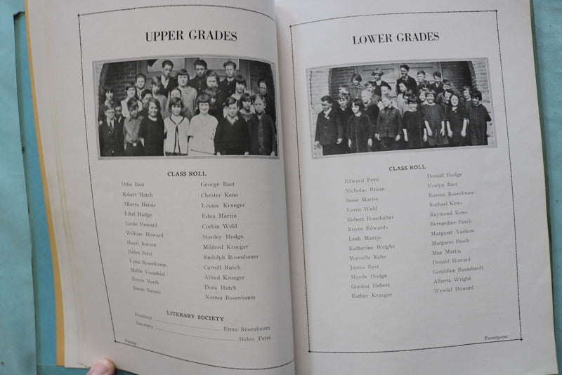 1925 THE RIPPLE CAMPBELLSPORT HIGH SCHOOL YEARBOOK - CAMPBELLSPORT, WI - K 3298