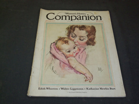 1933 JANUARY WOMAN'S HOME COMPANION MAGAZINE - MOTHER AND CHILD - SP 7959