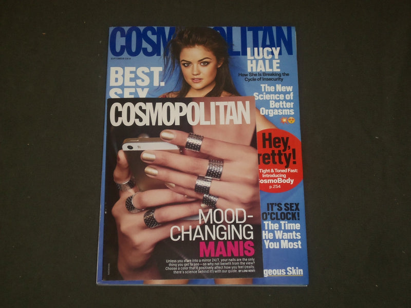 2014 SEPTEMBER COSMOPOLITAN MAGAZINE - LUCY HALE - B 1254