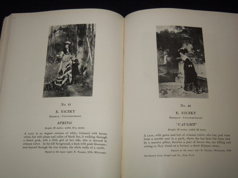 1919 GOVERNOR OLIVER AMES ART COLLECTION BOOK - MASSACHUSETTS - J 7262