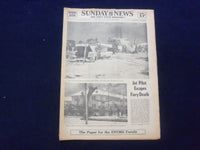 1962 JULY 1 NEW YORK SUNDAY NEWS NEWSPAPER -PAUL BOGARDUS ESCAPES DEATH- NP 6779
