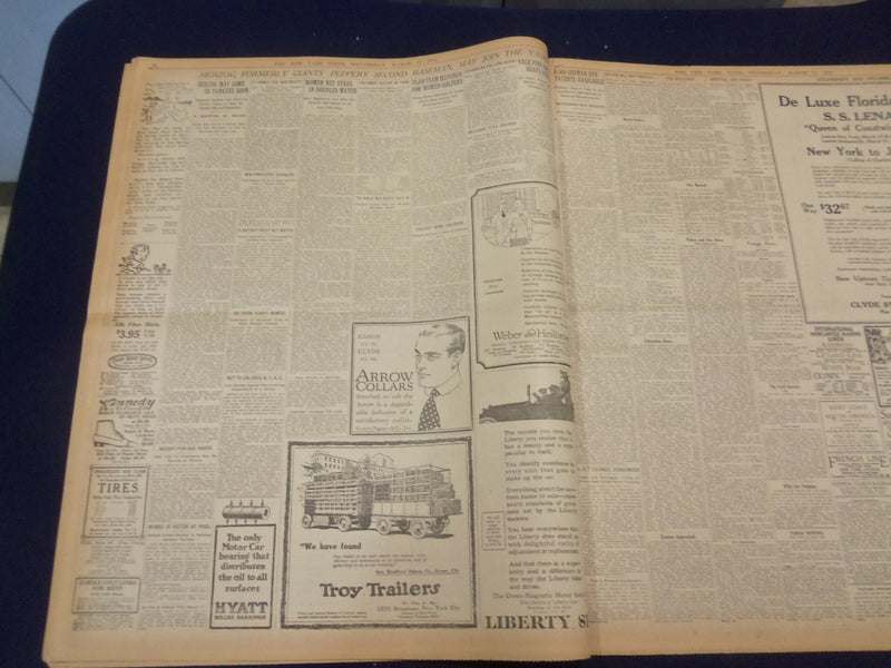 1919 MARCH 12 NEW YORK TIMES - PEACE DRAFT AHEAD OF LEAGUE - NT 9272