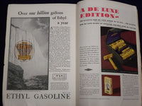1930 THE ATLANTIC MONTHLY MAGAZINE LOT OF 12 COMPLETE YEAR - GREAT ADS - WR 531