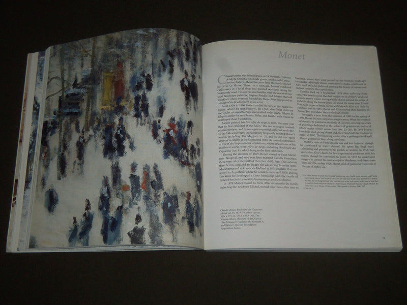 1998 IMPRESSIONISTS IN WINTER EFFETS DE NIEGE FIRST EDITION BOOK - I 774