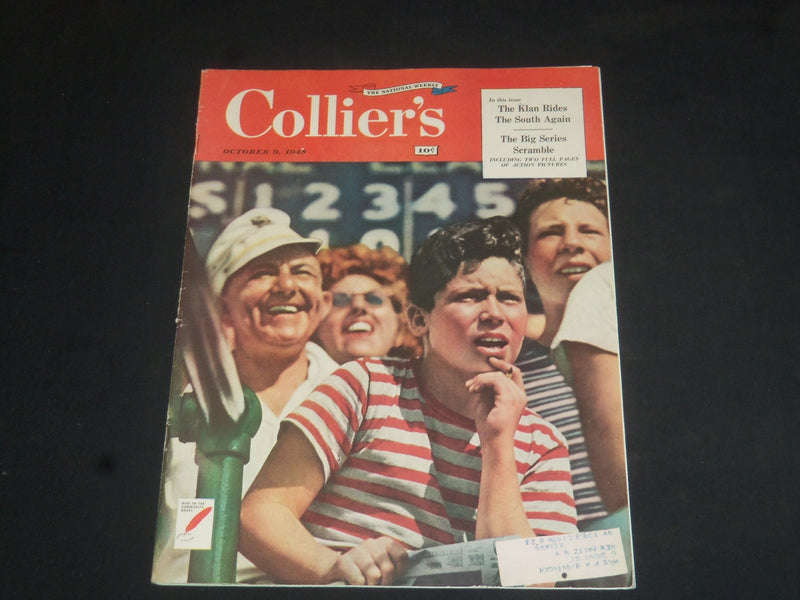 1948 SEP 9 COLLIER'S MAGAZINE - GREAT ILLUSTRATIONS, ARTICLES & ADS - SP 7864