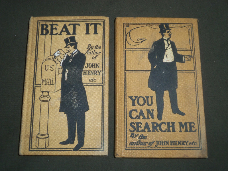 1905-1907 YOU CAN SEARCH ME & BEAT IT BOOK BY HUGH MCHUGH LOT OF 2 - KD 5657