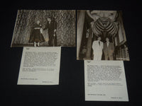 MOBY DICK - GREGORY PECK - JOHN HOUSTON PUBLICITY PHOTOS LOT OF 2 - #149